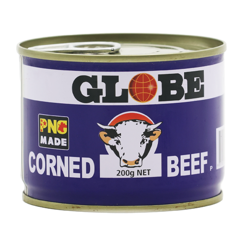 GLOBE CORNED BEEF 48x200G