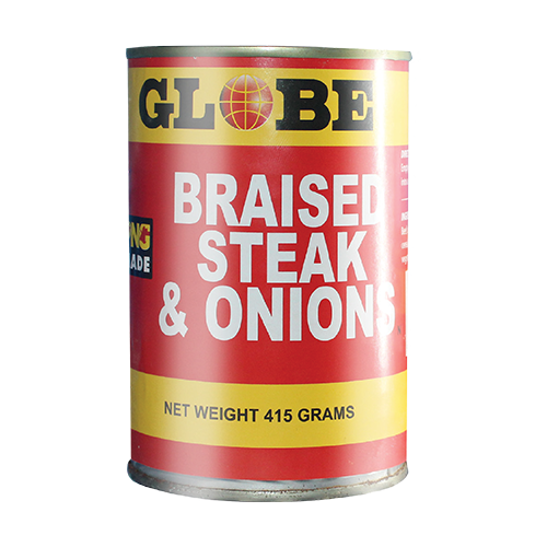 GLOBE BRAISED STEAK & ONION 48×200
