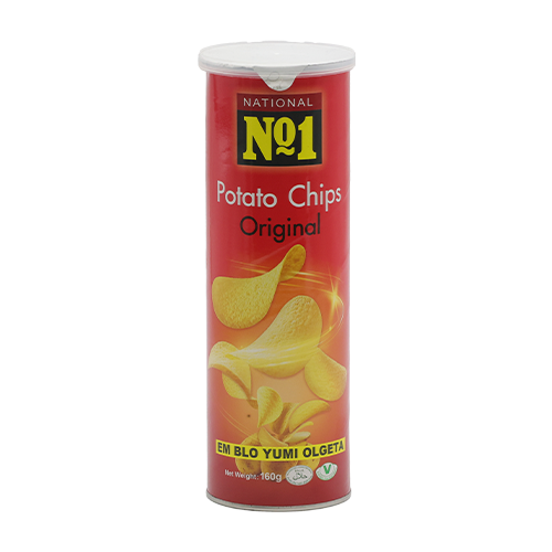 No.1 POTATO CHIPS – ORIGINAL FLAVOUR 24X160G