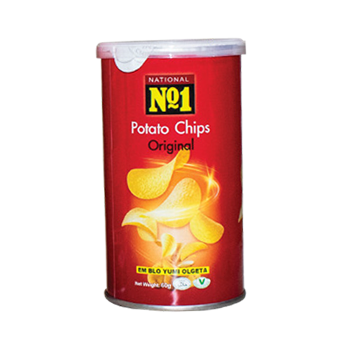 No.1 POTATO CHIPS – ORIGINAL FLAVOUR 48X60G