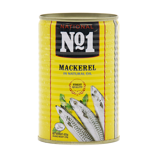 NN1 MACKEREL IN OIL 24x425G