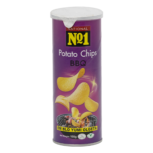 Potato Chips -100g x 24 – BBQ Flavour