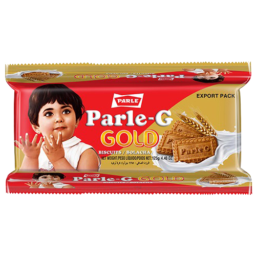 PARLE-G GOLD GLUCO BISCUITS 125 G (PK72)